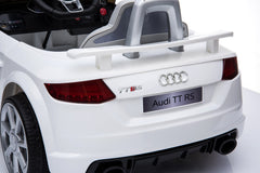 Audi Tt Rs Cabrio mit Fernbedienung Usb und Mp3 Anschluss 2x30W Motoren und 12V