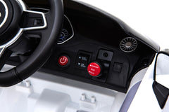Audi Tt Rs Cabrio mit Fernbedienung Usb und Mp3 Anschluss 2x30W Motoren und 12V