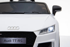 Audi Tt Rs Cabrio mit Fernbedienung Usb und Mp3 Anschluss 2x30W Motoren und 12V