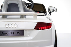 Audi Tt Rs Cabrio mit Fernbedienung Usb und Mp3 Anschluss 2x30W Motoren und 12V