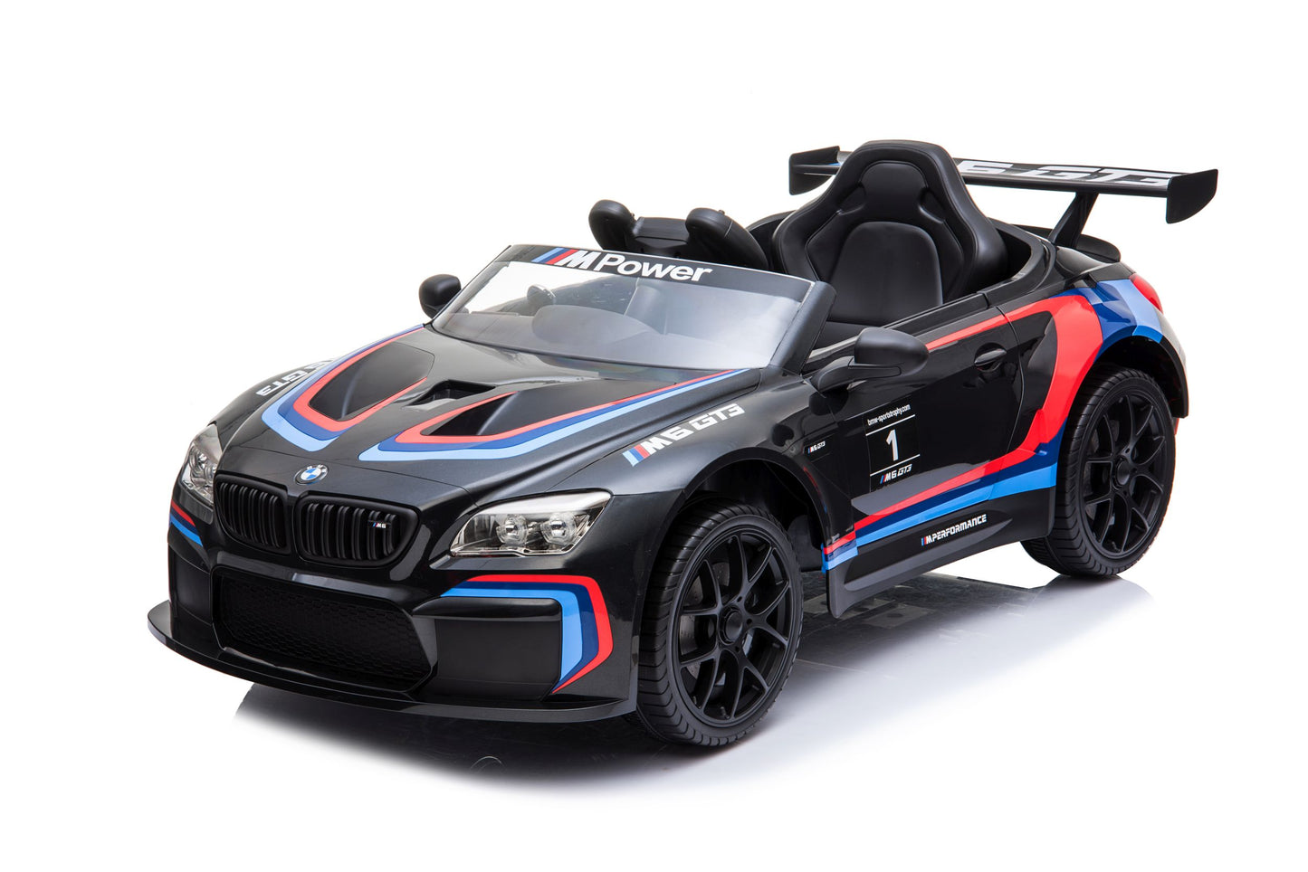 Kinder Elektroauto Bmw M6 Gt3 Auto Mp3 Usb RC Bluetooth Eva Leder Sitz