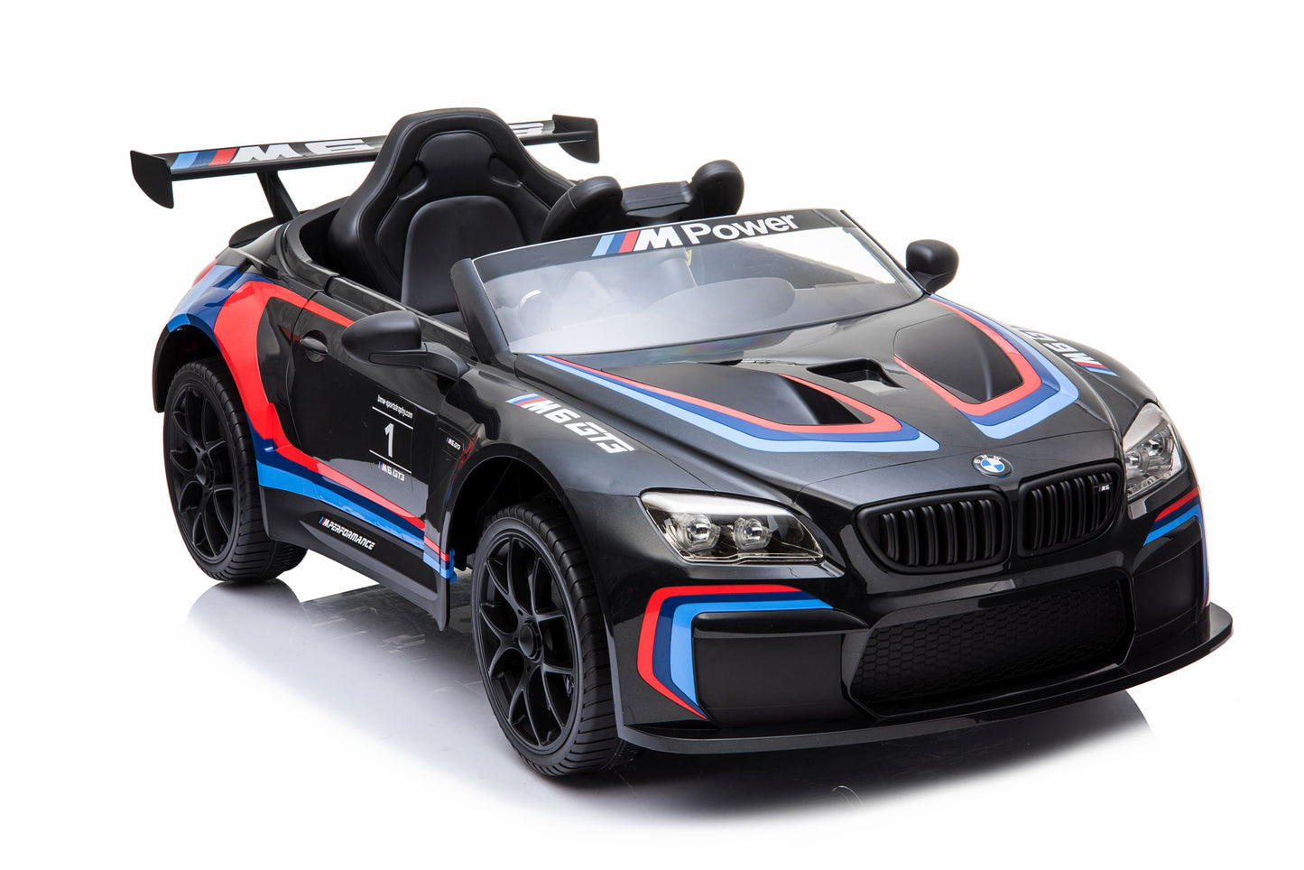 Kinder Elektroauto Bmw M6 Gt3 Auto Mp3 Usb RC Bluetooth Eva Leder Sitz