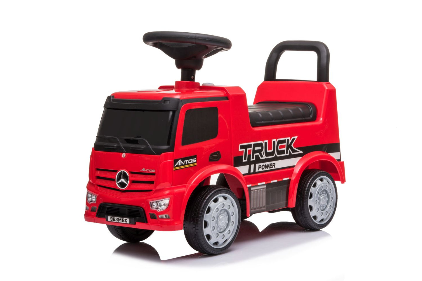 Mercedes-Benz Antos Trock LKW  Rutschauto Rutscher Kinderauto Hupe