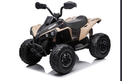 CAN AM Kinder Elektroquad MP3 Offroad ATV Quad Army 2x45W 12V