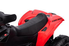 CAN AM Kinder Elektroquad MP3 Offroad ATV Quad Rot 2x45W 12V