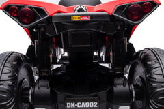 CAN AM Kinder Elektroquad MP3 Offroad ATV Quad Rot 2x45W 12V