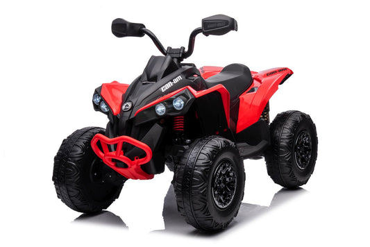 CAN AM Kinder Elektroquad MP3 Offroad ATV Quad Rot 2x45W 12V