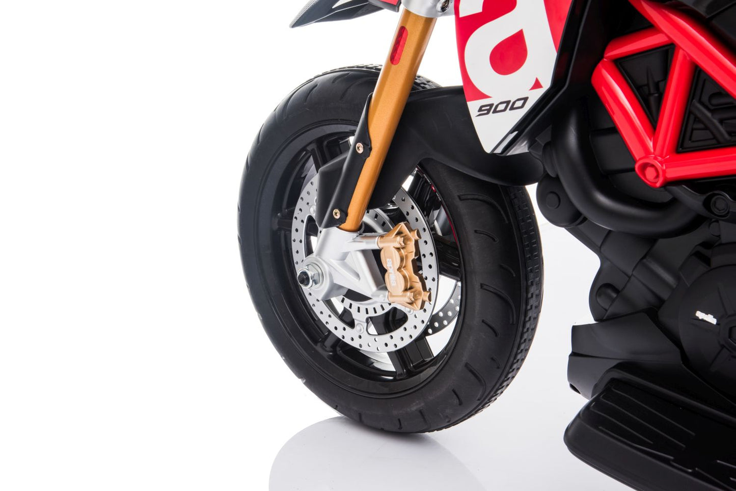 Aprilia Dorsoduro 900 Elektro Kinder Motorrad Mp3 12V Kindermotorrad  EVA Reifen