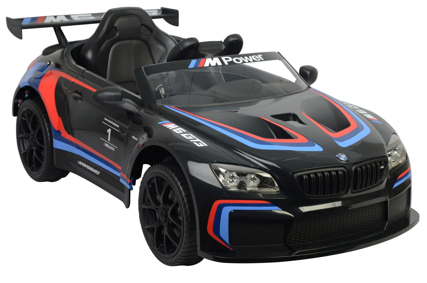 Kinder Elektroauto Bmw M6 Gt3 Auto Mp3 Usb RC Bluetooth Eva Leder Sitz