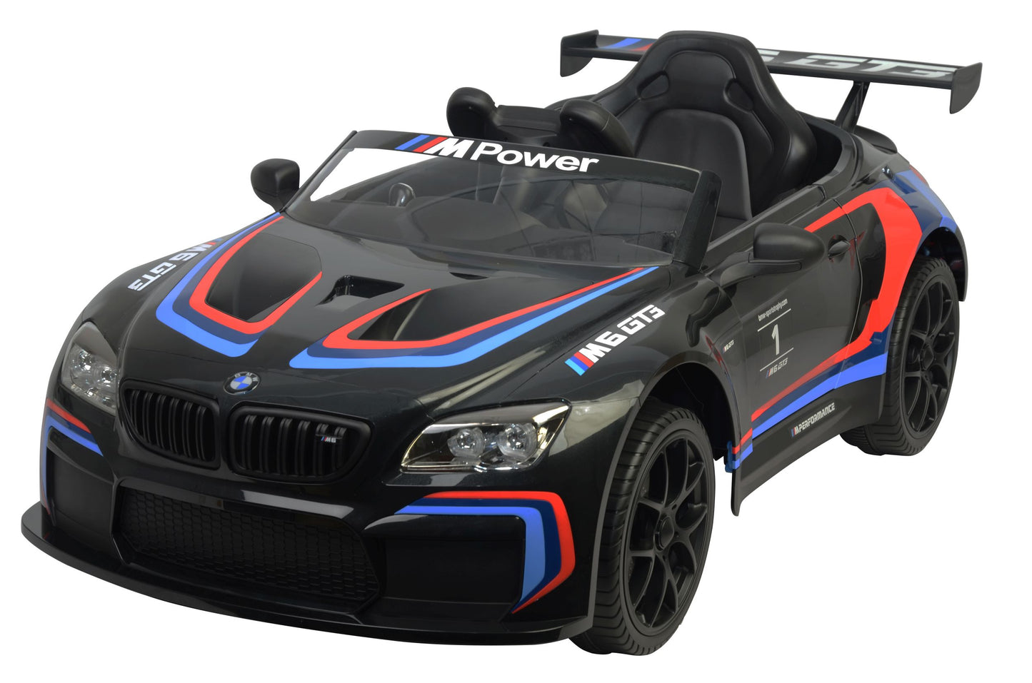 Kinder Elektroauto Bmw M6 Gt3 Auto Mp3 Usb RC Bluetooth Eva Leder Sitz