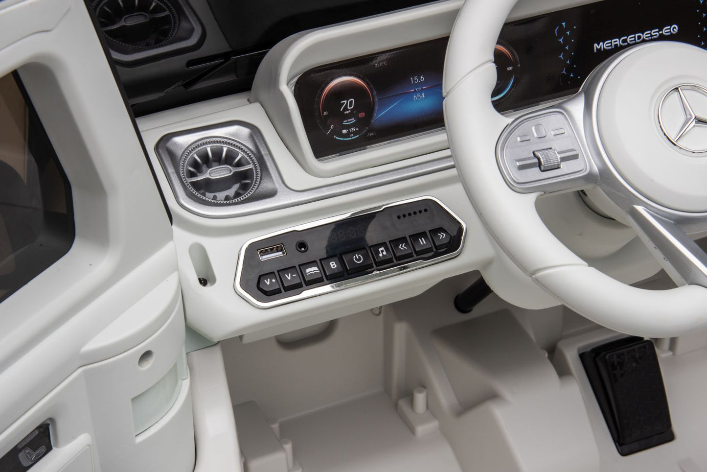 Mercedes Benz EQG Kinder Elektroauto Kinderauto Kinderfahrzeug MP3 BT