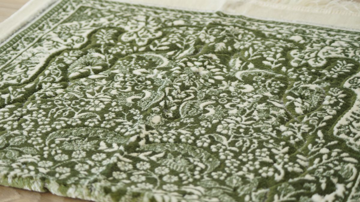 Gebetsteppich Gebetsmatte Muslim Seccade Namaz Gebet weich Kets Kadifeteks