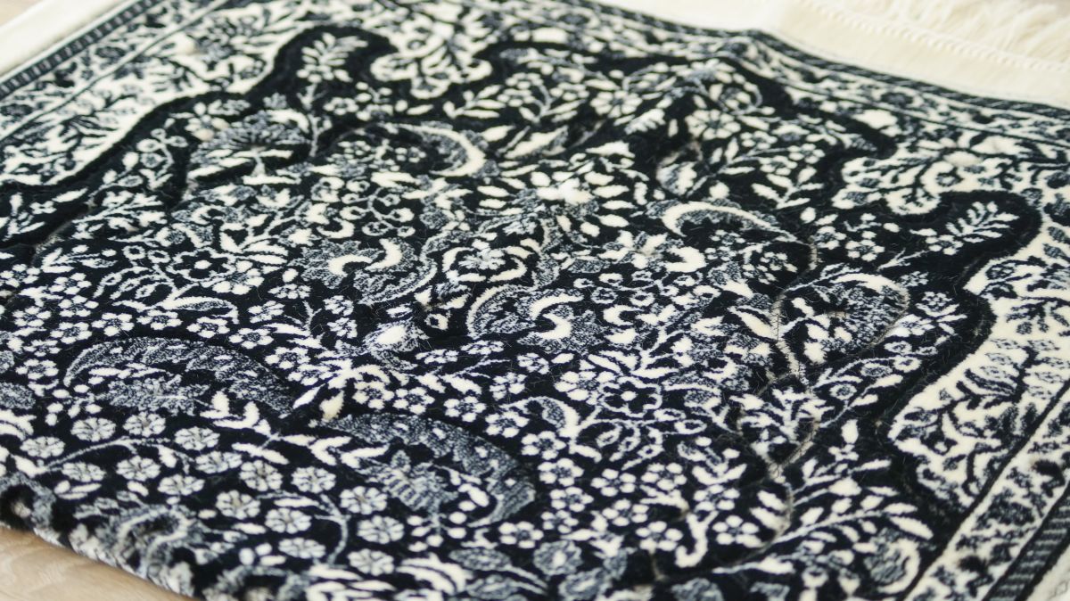 Gebetsteppich Gebetsmatte Muslim Seccade Namaz Gebet weich Kets Kadifeteks