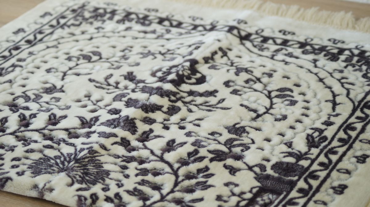 Gebetsteppich Gebetsmatte Muslim Seccade Namaz Gebet weich Kets Kadifeteks