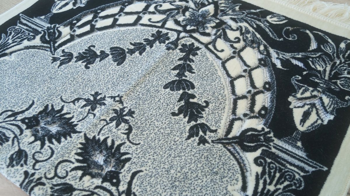 Gebetsteppich Gebetsmatte Muslim Seccade Namaz Gebet weich Kets Kadifeteks