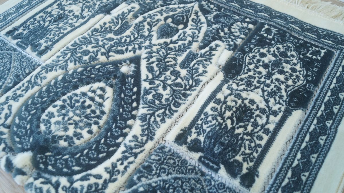 Gebetsteppich Gebetsmatte Muslim Seccade Namaz Gebet weich Kets Kadifeteks