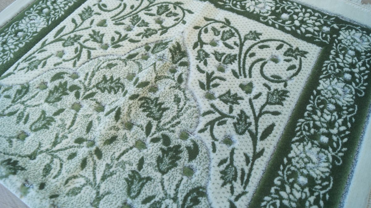 Gebetsteppich Gebetsmatte Muslim Seccade Namaz Gebet weich Kets Kadifeteks