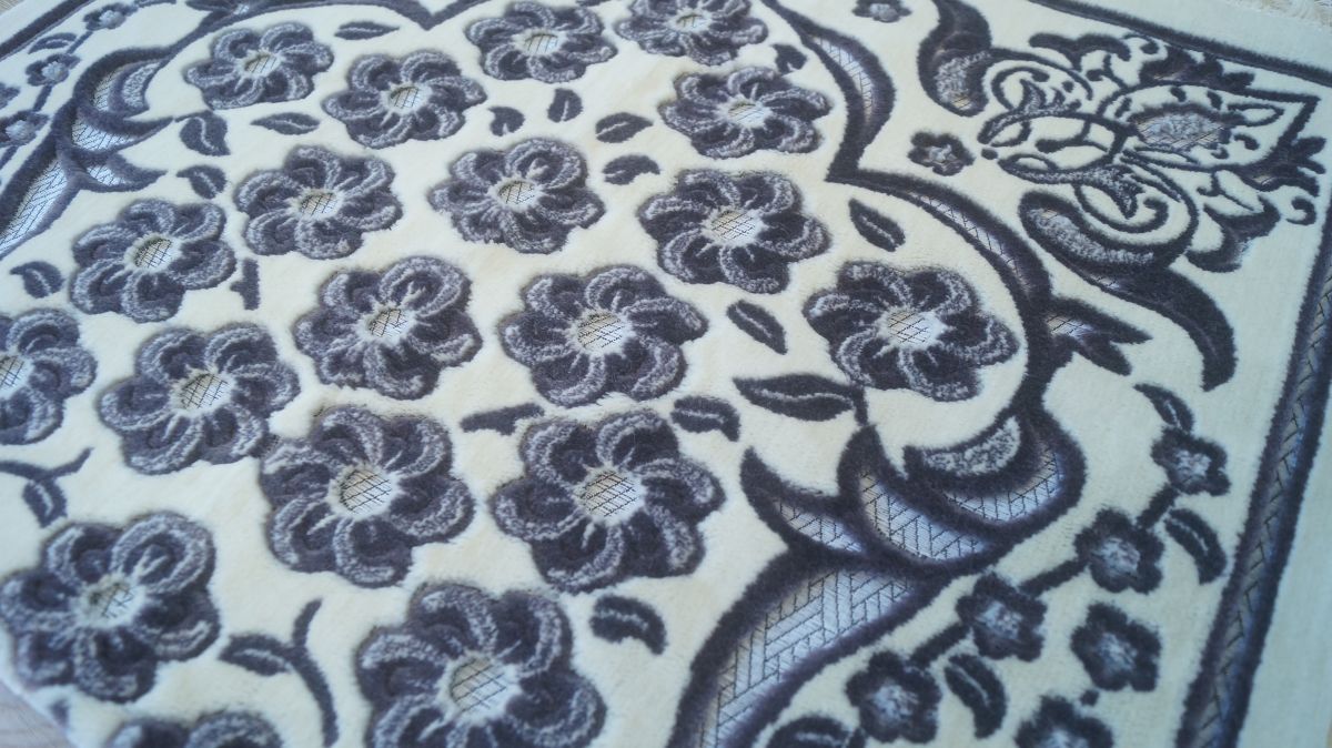 Gebetsteppich Gebetsmatte Muslim Seccade Namaz Gebet weich Kets Kadifeteks