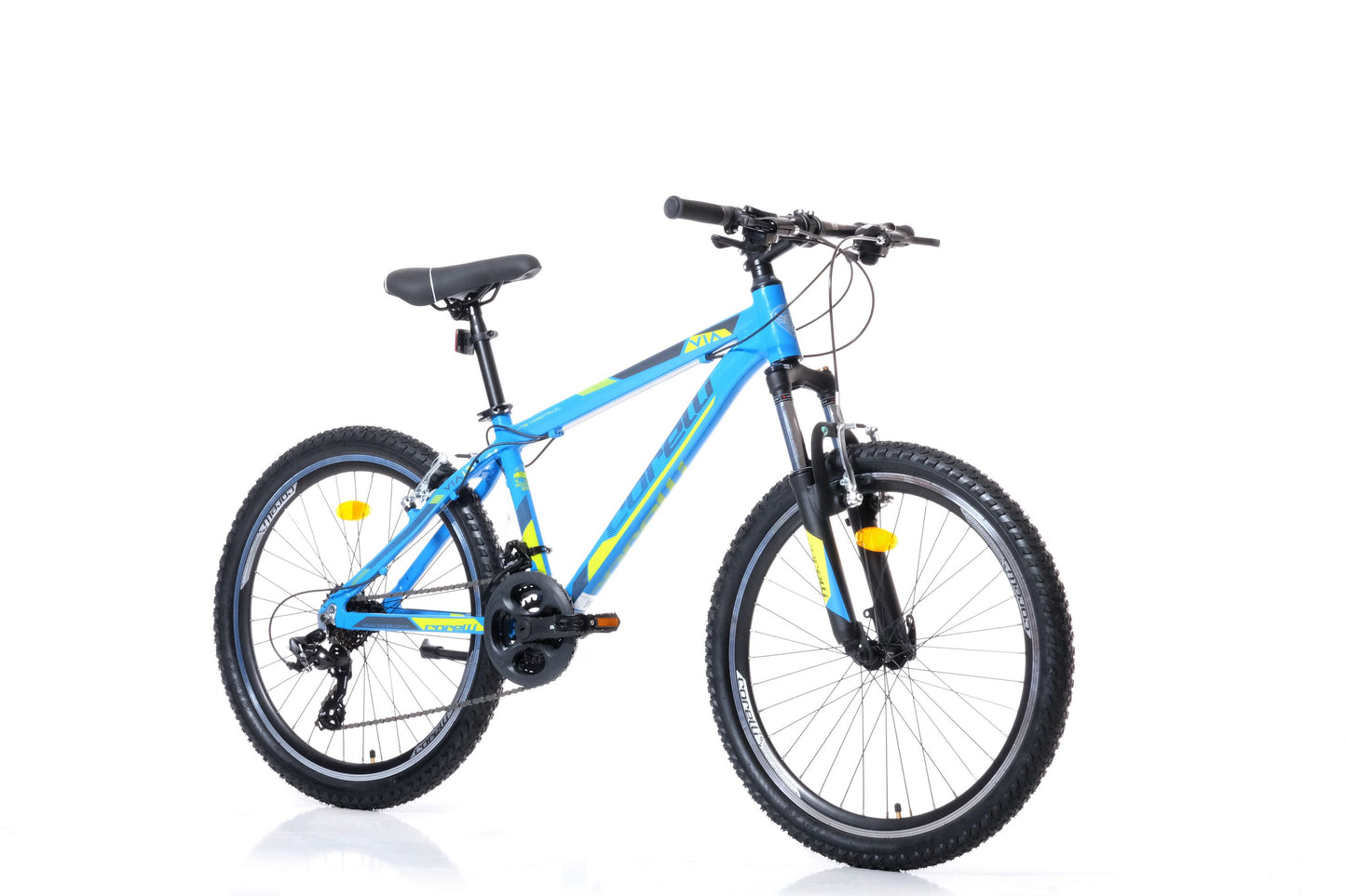 24 Zoll Mountainbike Fahrrad Alu Rad 24" MTB Federung 21Gang Hardtail