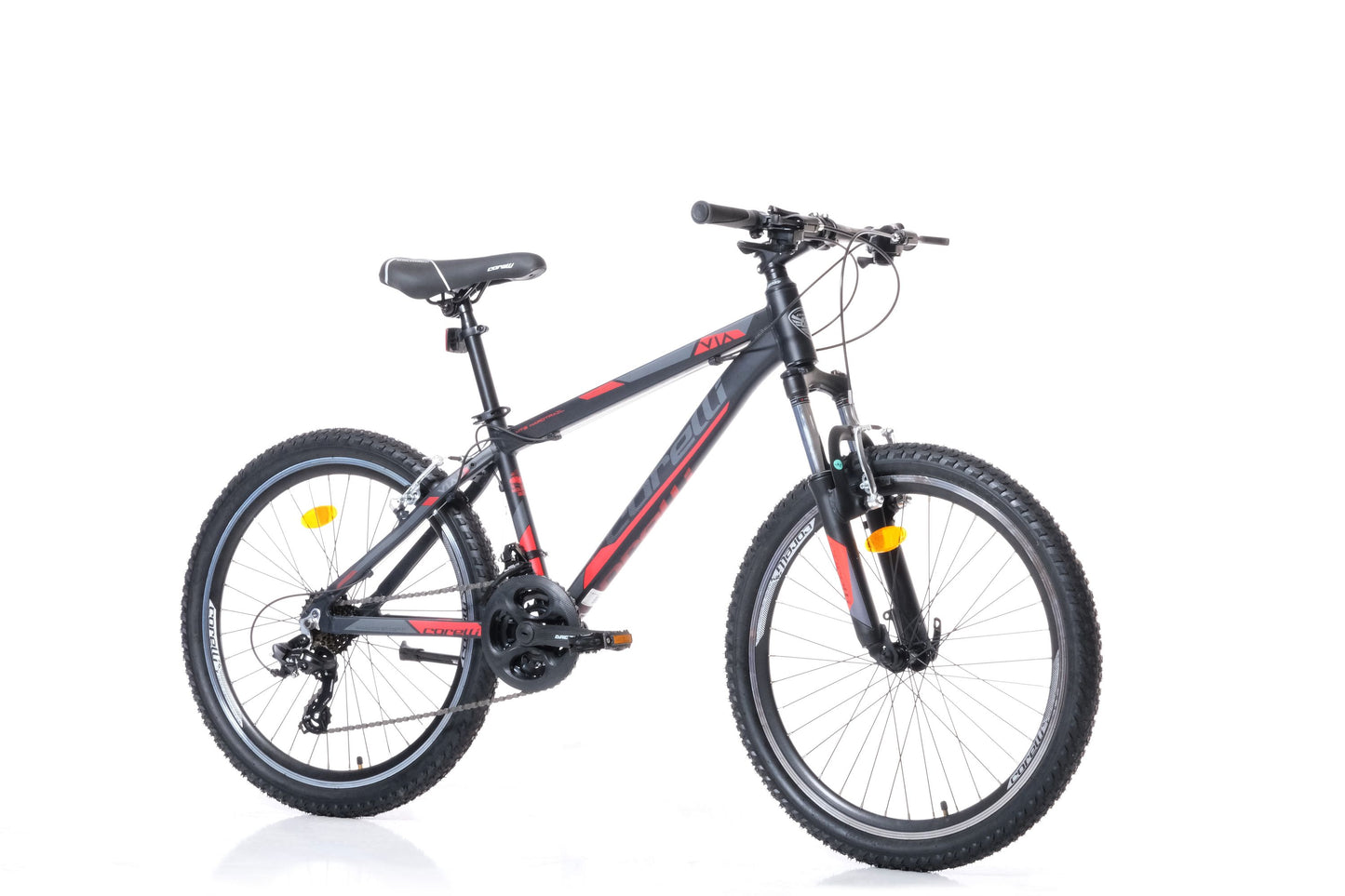 24 Zoll Mountainbike Fahrrad Alu Rad 24" MTB Federung 21Gang Hardtail