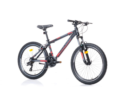 24 Zoll Mountainbike Fahrrad Alu Rad 24" MTB Federung 21Gang Hardtail