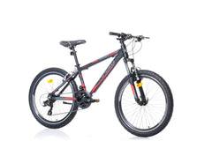 24 Zoll Mountainbike Fahrrad Alu Rad 24" MTB Bike Gabelfederung 21-Gang Hardtail