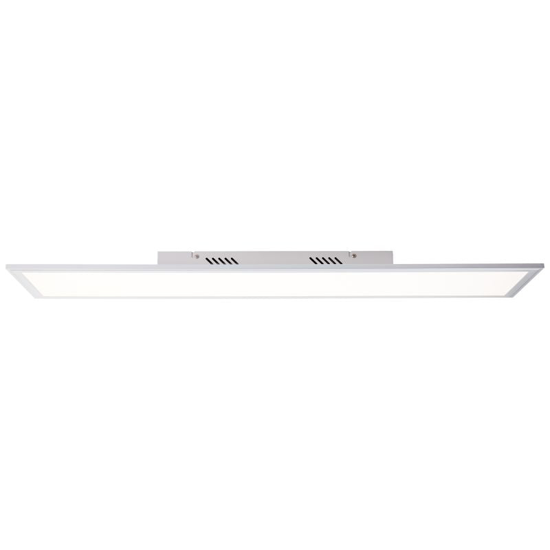 Brilliant Flat LED Deckenaufbau-Paneel 100x25cm silber