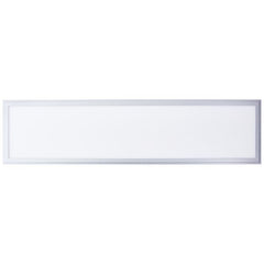 Brilliant Flat LED Deckenaufbau-Paneel 100x25cm silber