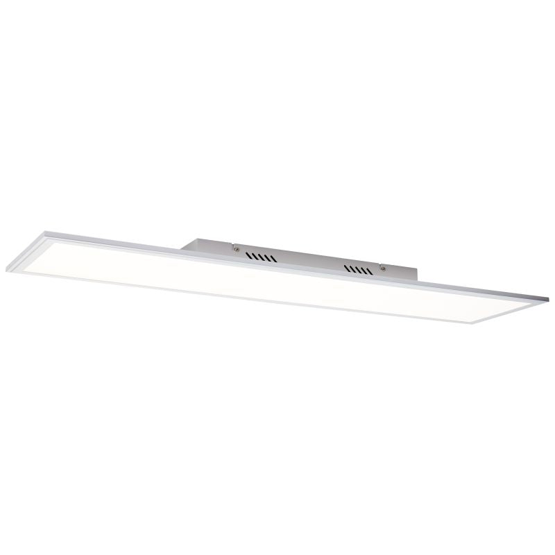 Brilliant Flat LED Deckenaufbau-Paneel 100x25cm silber