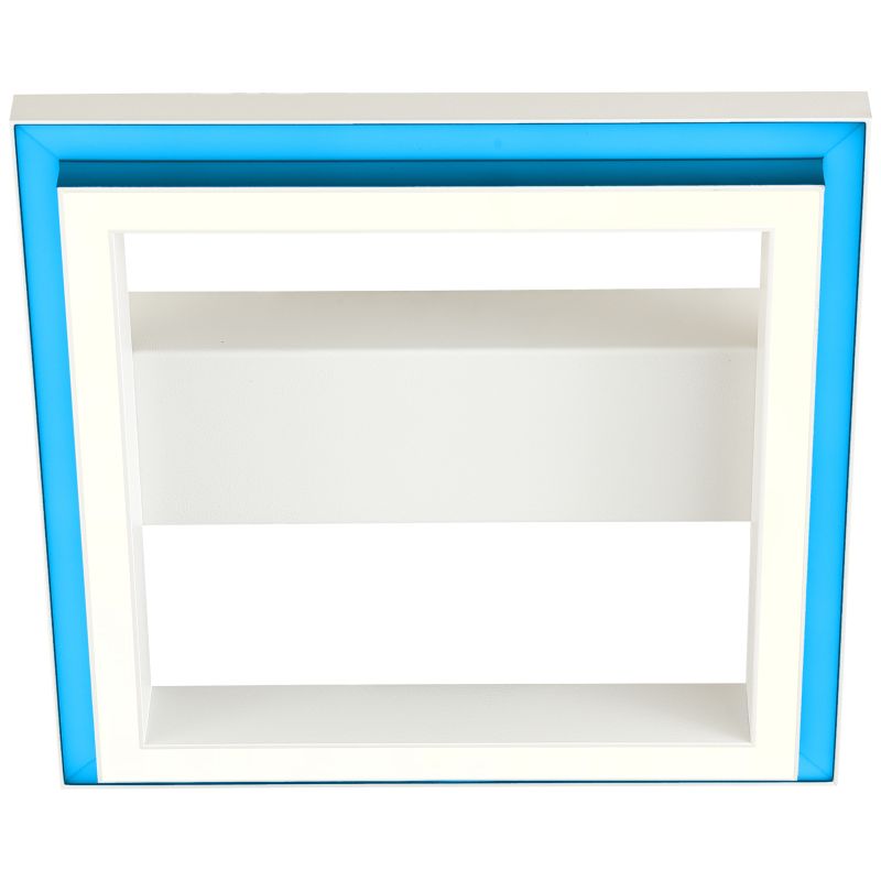 Brilliant Pallas LED Wand- und Deckenleuchte 30x30cm sand/weiß