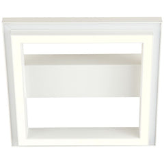 Brilliant Pallas LED Wand- und Deckenleuchte 30x30cm sand/weiß