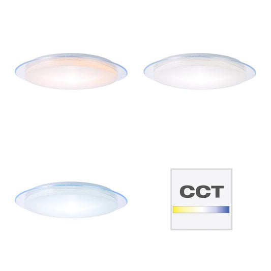 Brilliant Vittoria LED Wand- und Deckenleuchte 57cm weiß