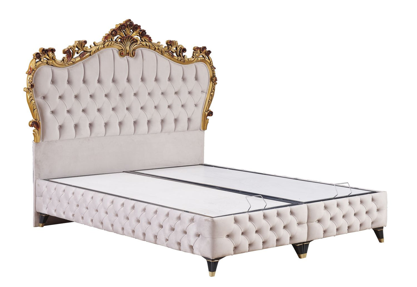 Boxspringbett Baza Yatak Boxspring Bett 160x200 Komplett Set Frezya