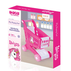 Unicorn Einhorn Kinder Supermarkt Einkaufswagen Kinderwagen Neu Rosa Kunststoff