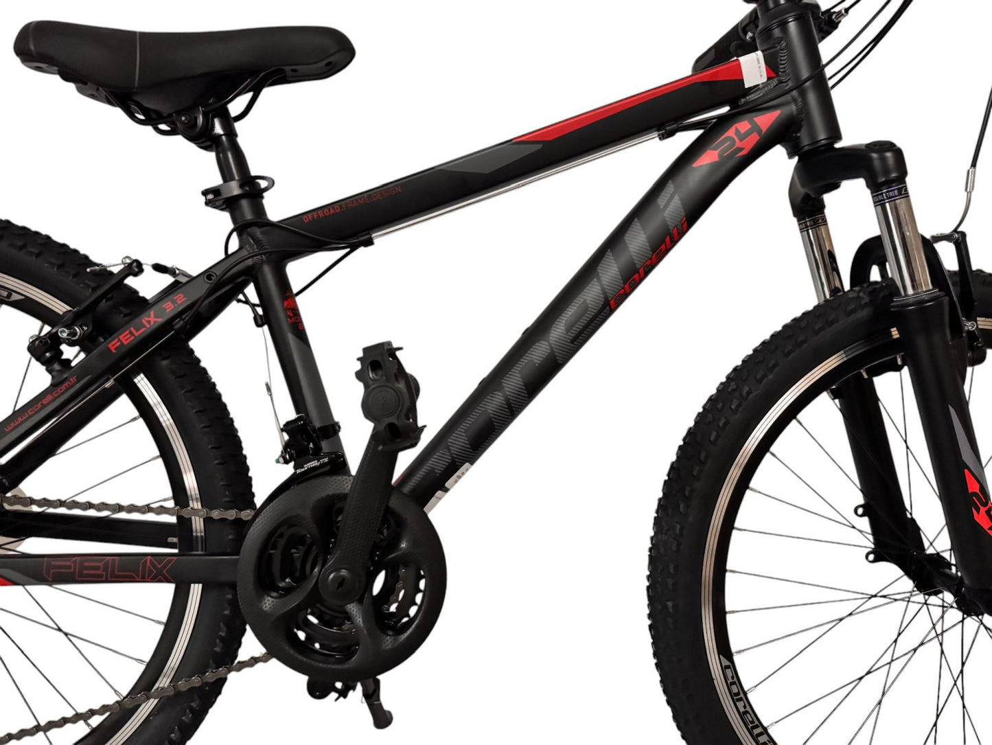 24 Zoll Mountainbike Fahrrad Alu Rad 24" MTB Bike Gabelfederung 21Gang