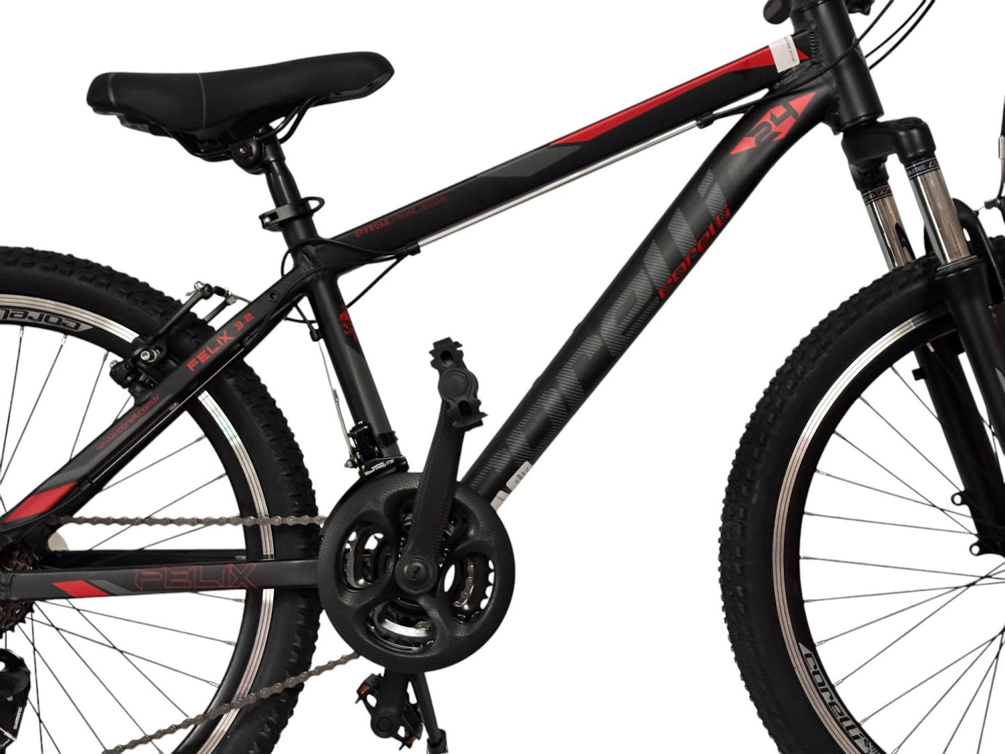 24 Zoll Mountainbike Fahrrad Alu Rad 24" MTB Bike Gabelfederung 21Gang