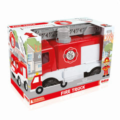 Feuerwehrauto Fahrzeug Spielzeugauto LKW 53cm Leiter Rot Wasserpumpe Neu
