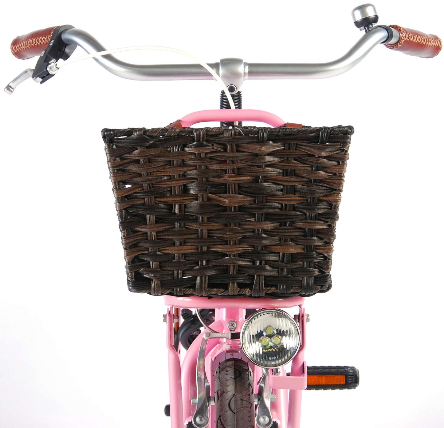 Retro Fahrrad Korb Rattan Korb Bäckerkorb Geflochtener Fahrradkorb