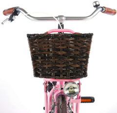 Retro Fahrrad Korb Rattan Korb Bäckerkorb Geflochtener Fahrradkorb