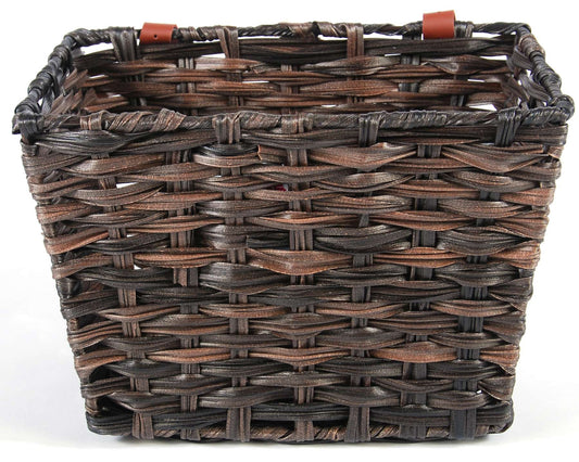 Retro Fahrrad Korb Rattan Korb Bäckerkorb Geflochtener Fahrradkorb