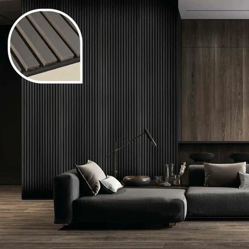 2x Akustikpaneele Wandpaneele Raumakustik Holz Filz Wandverkleidung 120x60cm