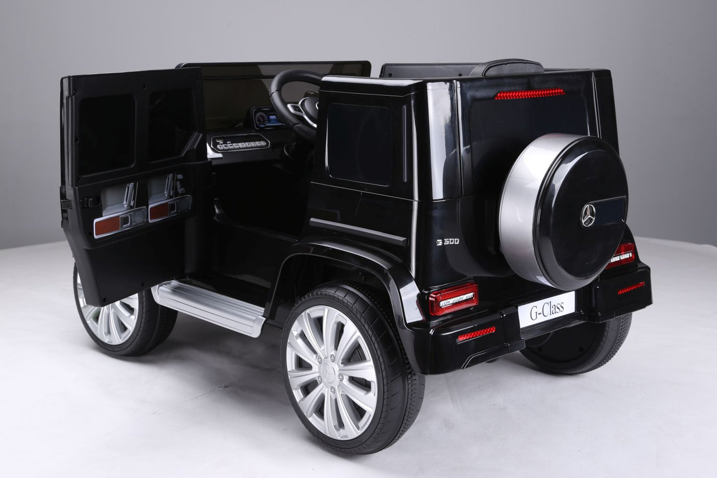 Mercedes-Benz Amg G500 Kinderauto 12V 2x35W Kinderfahrzeug Kinder Schwarz