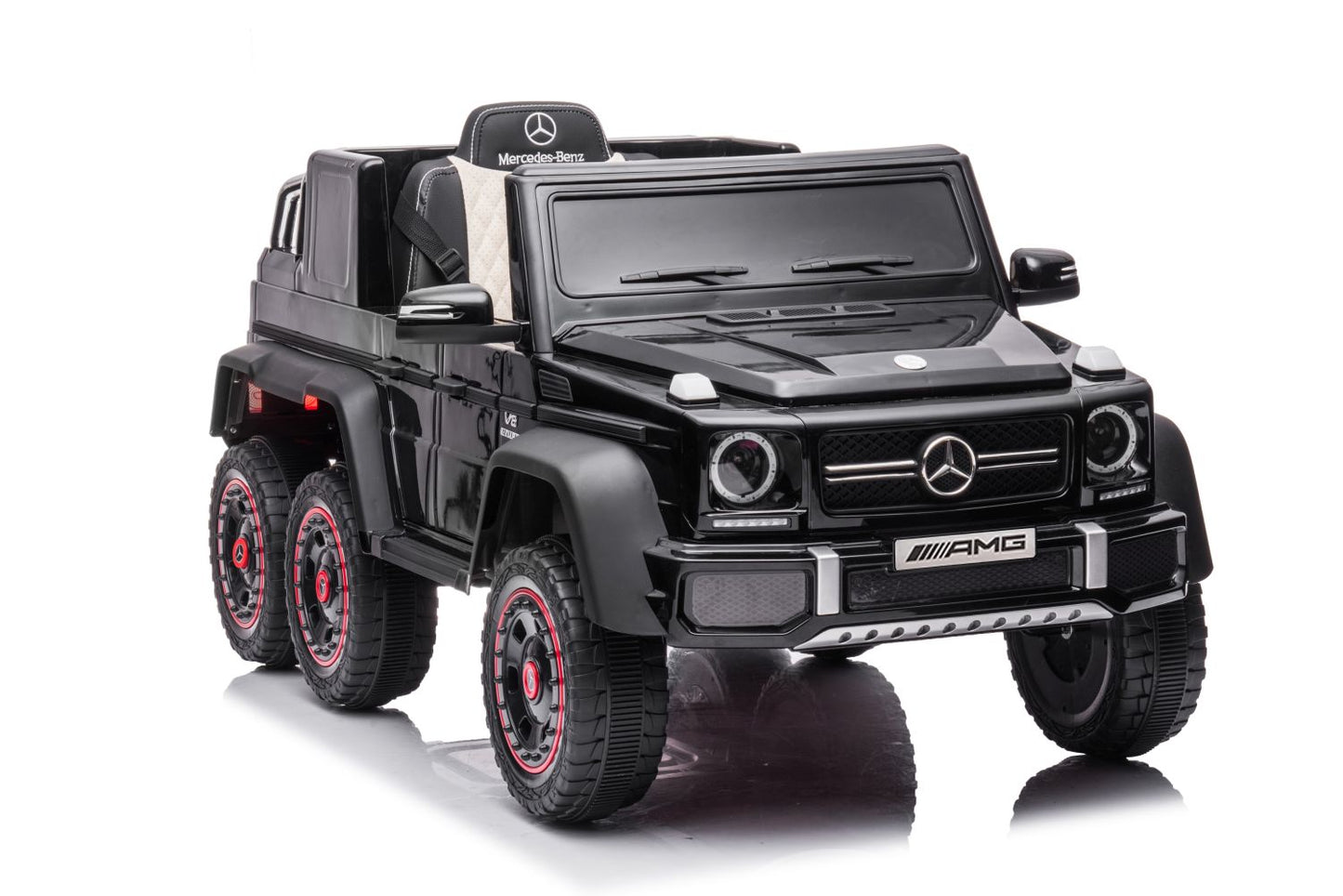 Mercedes G63 AMG 6x6 Suv Elektroauto Kinderauto Kinderfahrzeug Allrad Leder