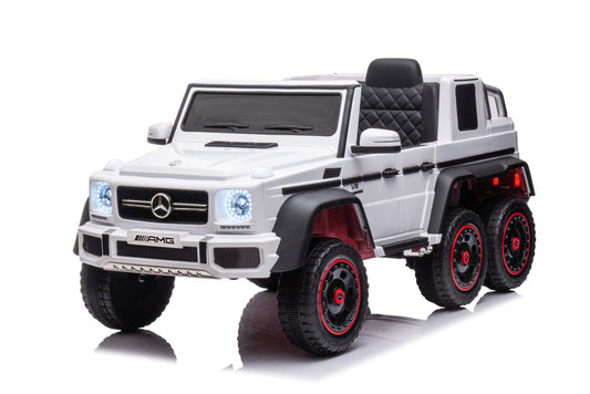 Mercedes G63 AMG 6x6 SUVKinderauto Kinderfahrzeug Allrad Leder FB Neu
