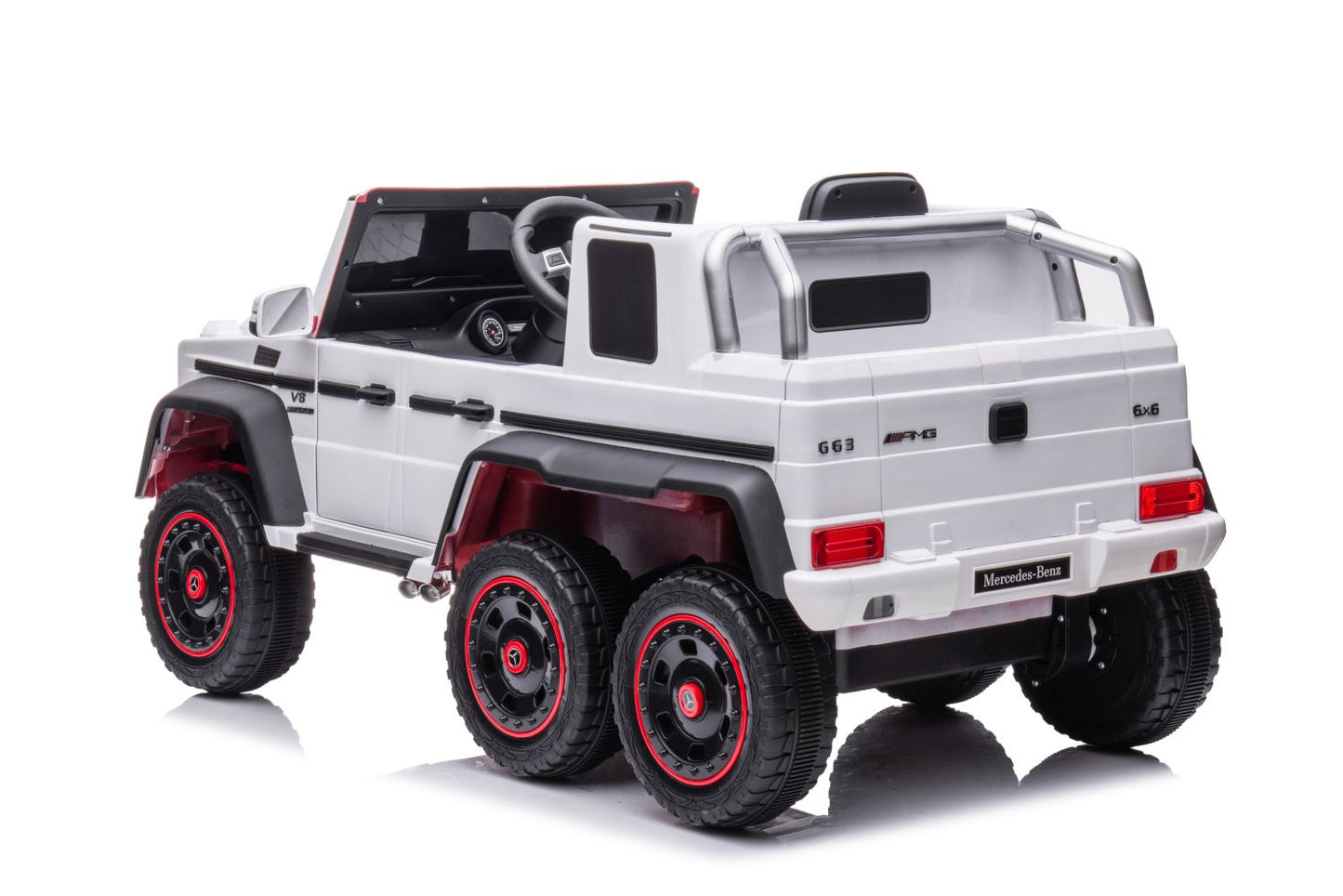 Mercedes G63 AMG 6x6 SUVKinderauto Kinderfahrzeug Allrad Leder FB Neu