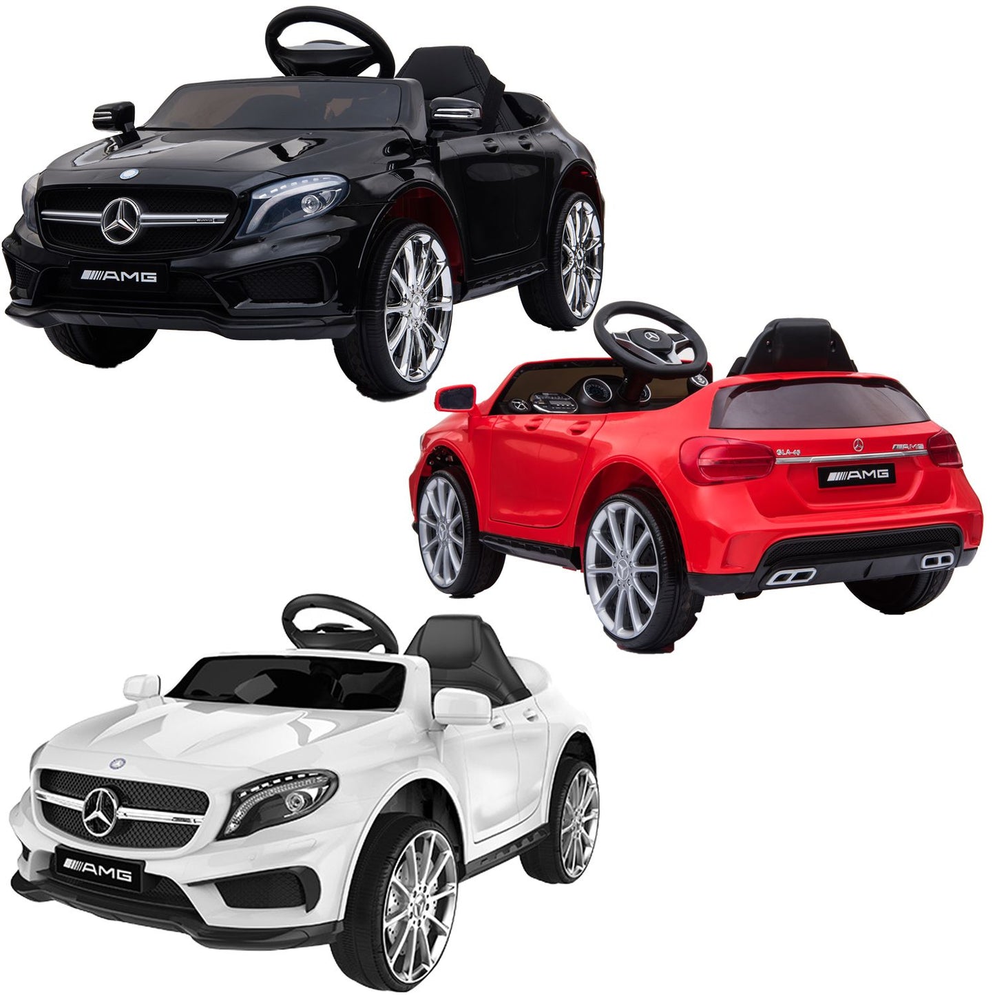 Mercedes-Benz Amg Gla45 Kinderauto 12V 2x35W  Kinderfahrzeug Kinder Elektroauto Mp3
