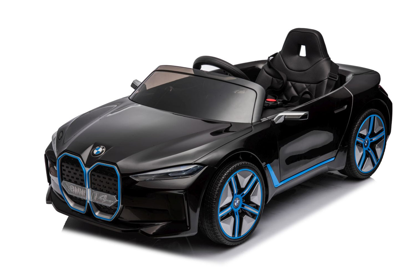 BMW i4 Kinderauto Kinder Elektroauto Fernbedienung Mp3 2x35W Motoren