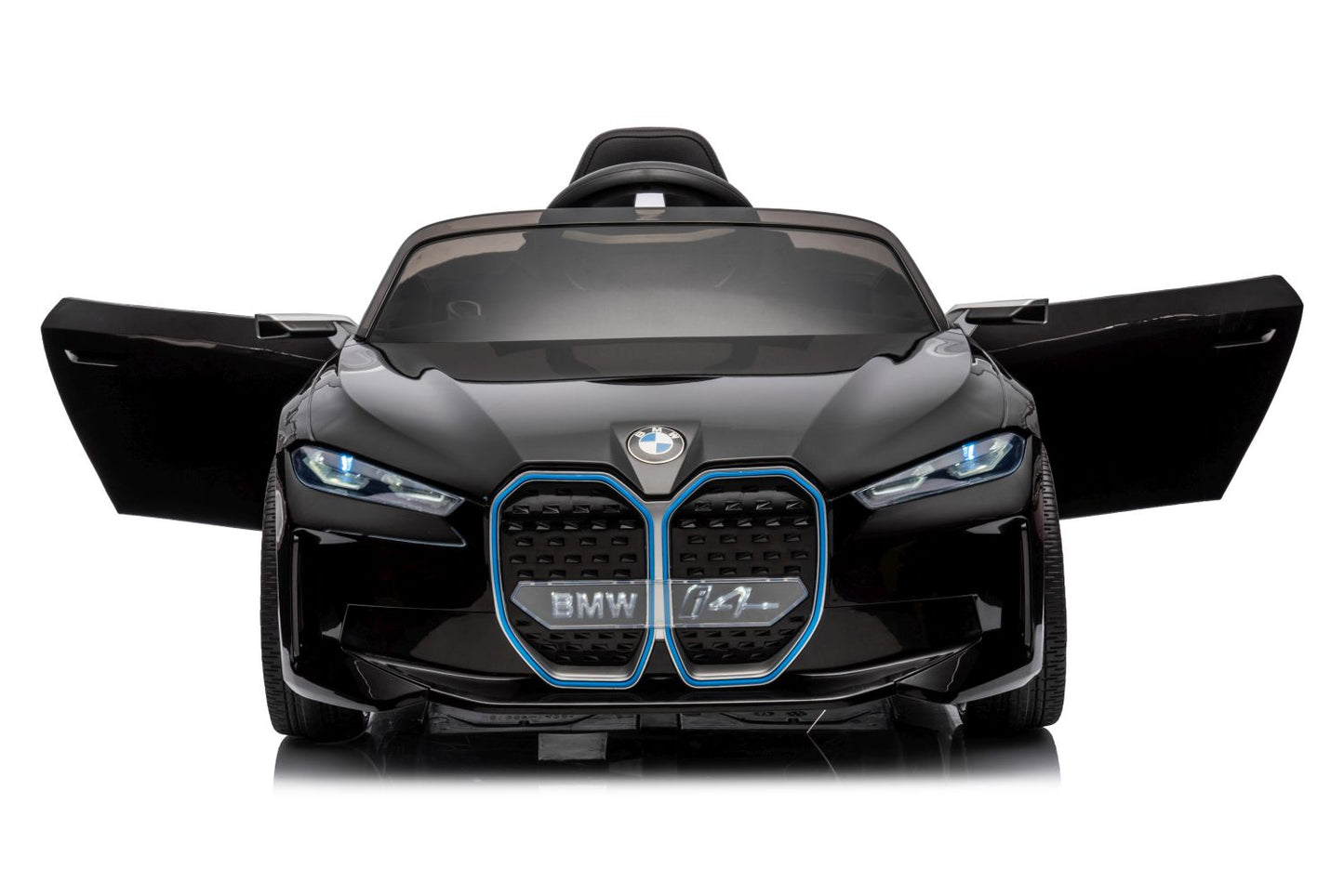 BMW i4 Kinderauto Kinder Elektroauto Fernbedienung Mp3 2x35W Motoren