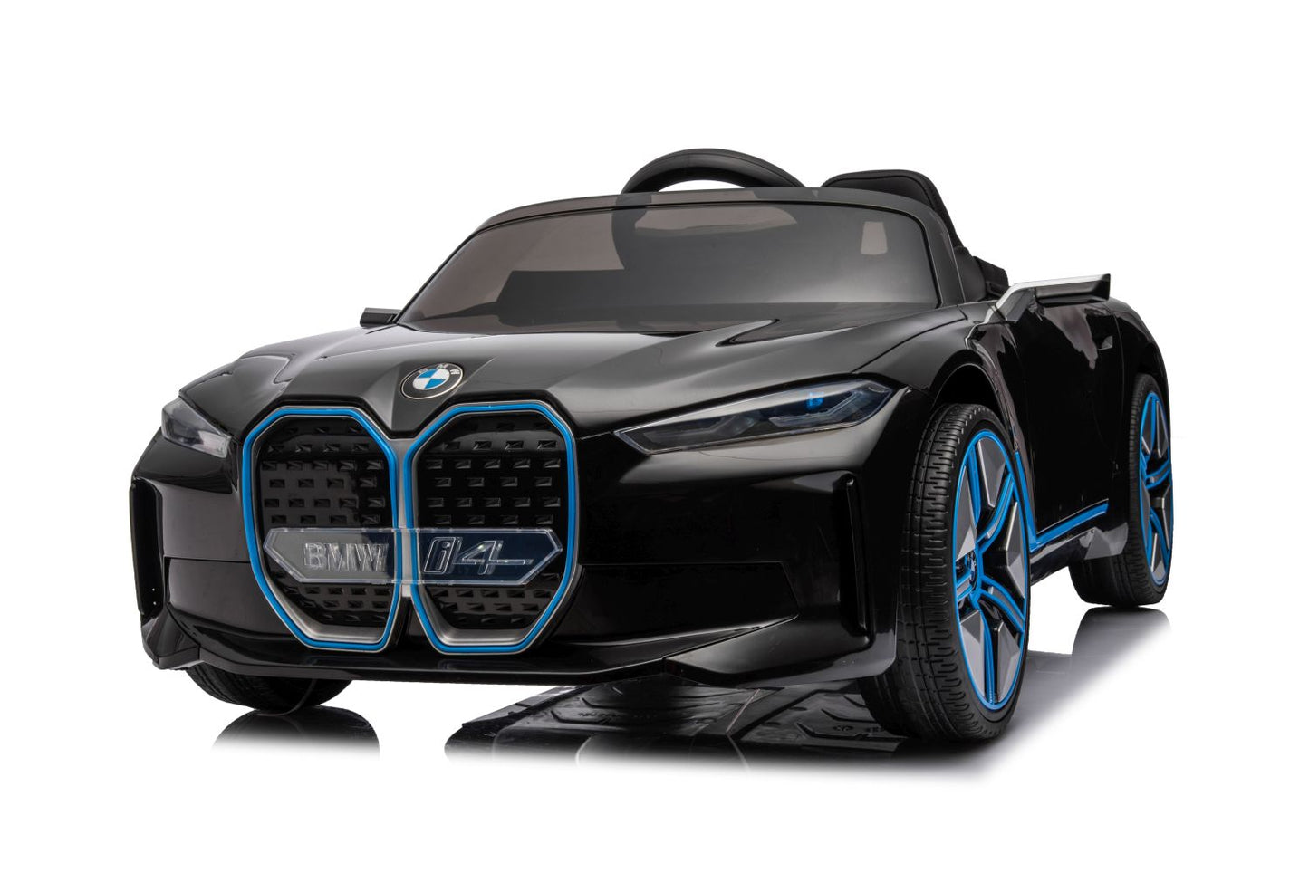 BMW i4 Kinderauto Kinder Elektroauto Fernbedienung Mp3 2x35W Motoren