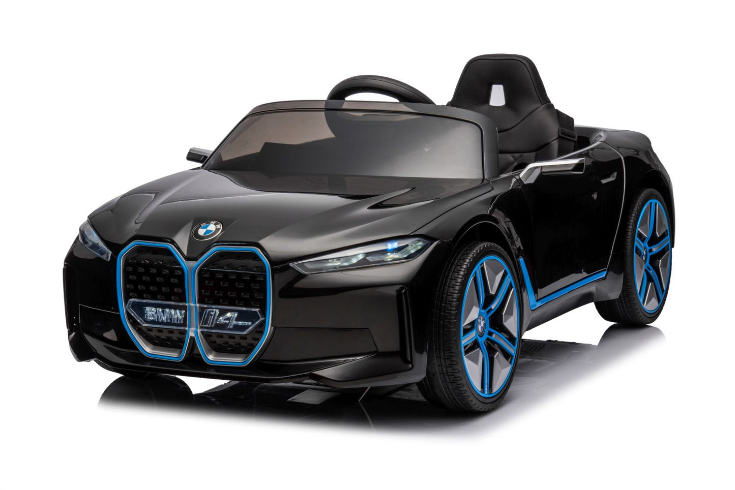 BMW i4 Kinderauto Kinder Elektroauto Fernbedienung Mp3 2x35W Motoren